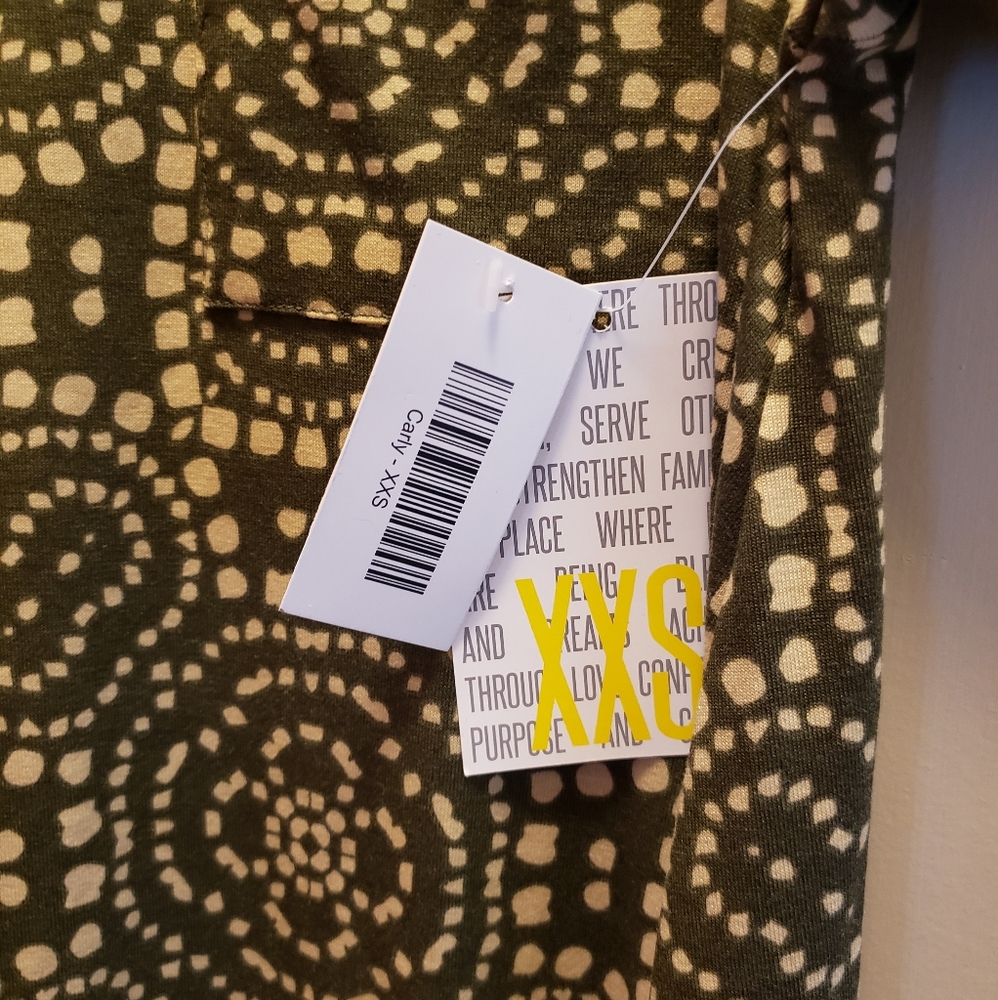 XXS Lularoe Carly NWTs - Picture 3 of 3